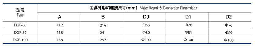 ¹˷ DGF-65/80/100