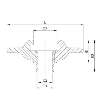 快速接头 DCK-40图纸